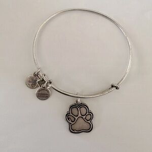 Alex and Ani Paw Print Bangle Bracelet
